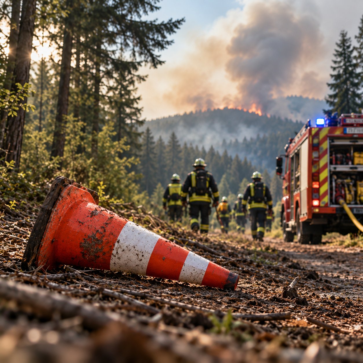 Waldbrandübung am 17. September 2026