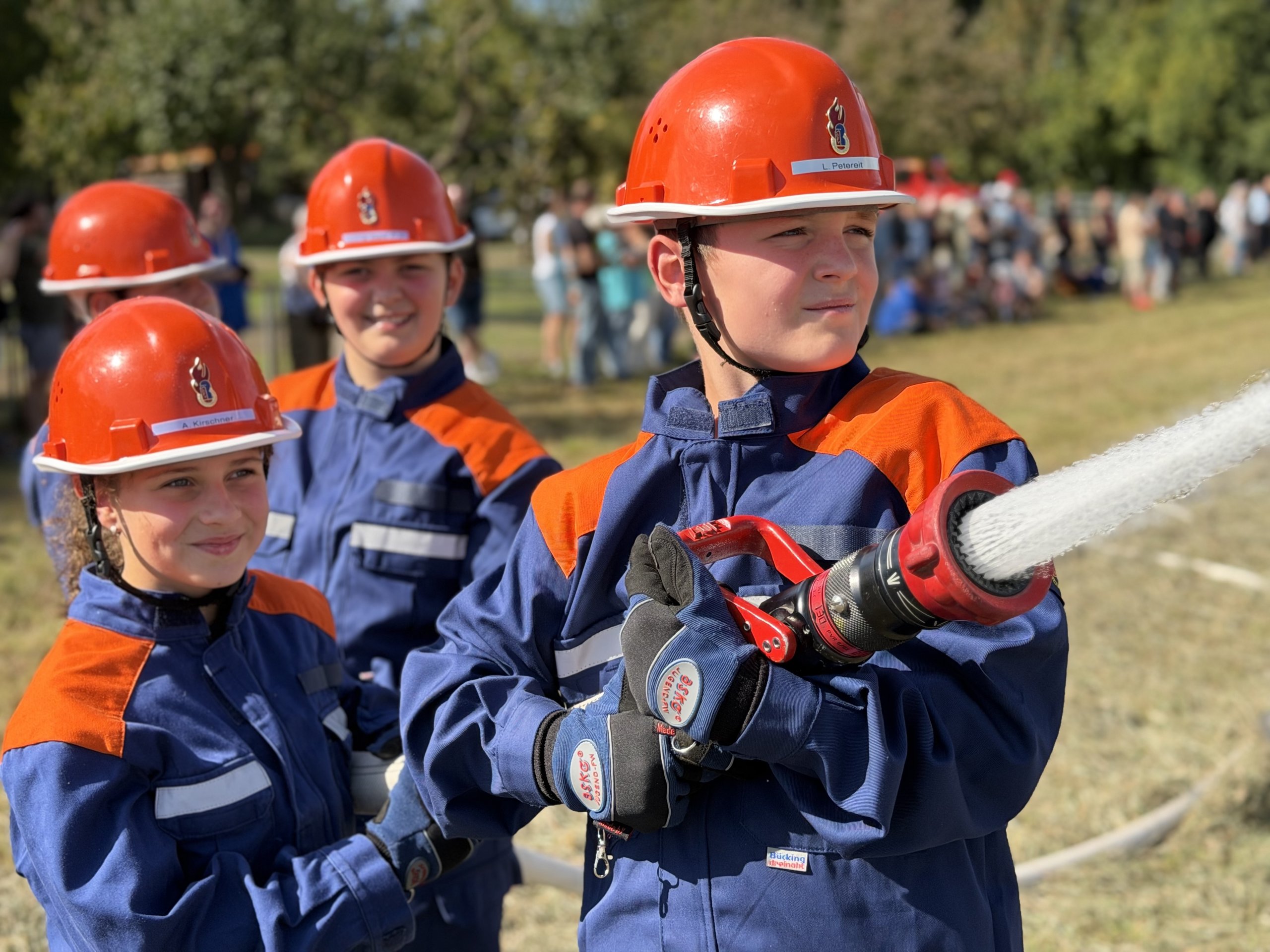 Abschlussübung der Jugendfeuerwehren Gundernhausen und Roßdorf