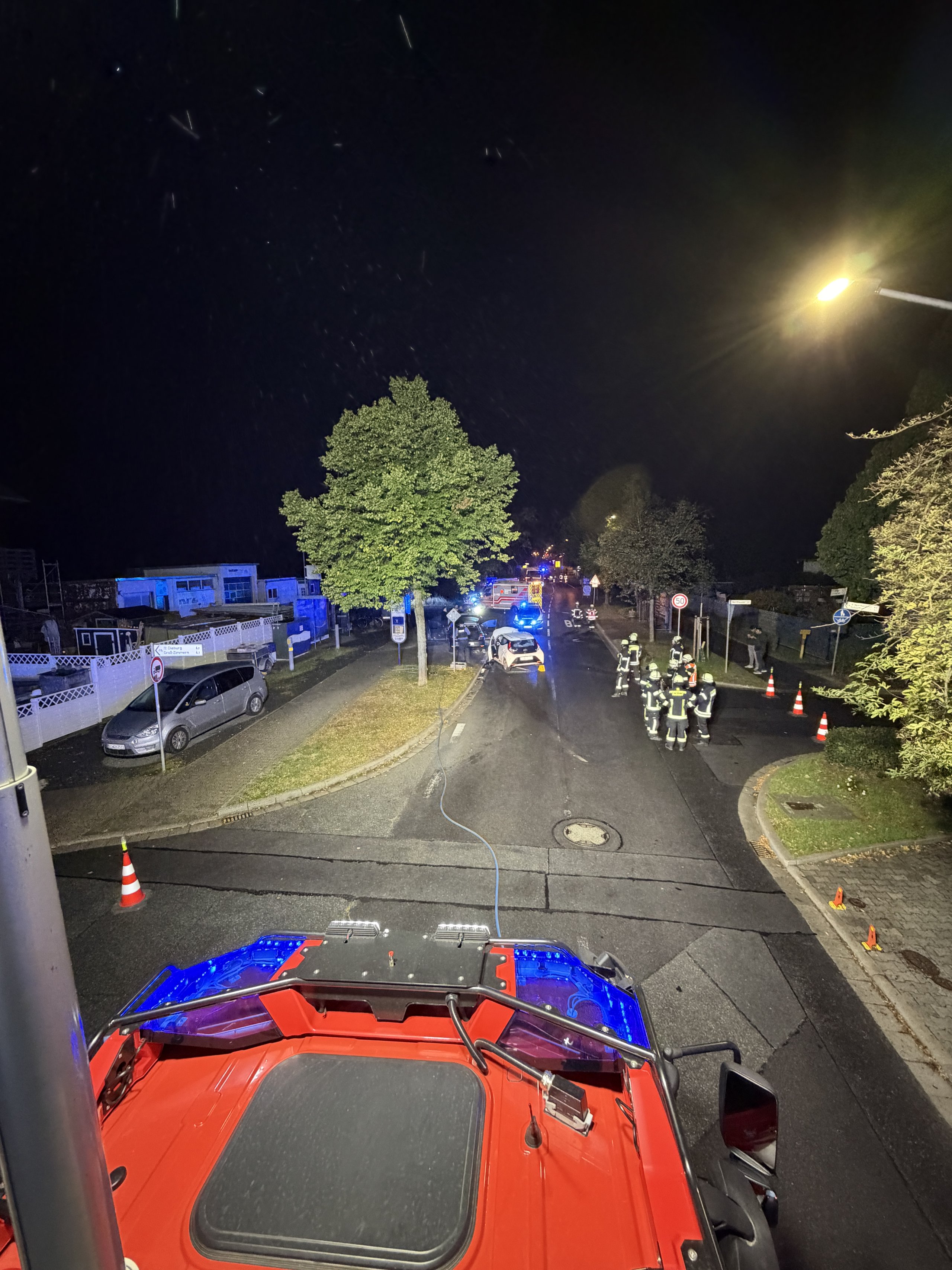 Verkehrsunfall im Kreuzungsbereich
