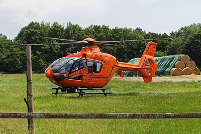 Absicherung Landung Rettungshubschrauber