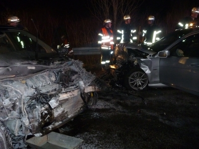 Schwerer Verkehrsunfall