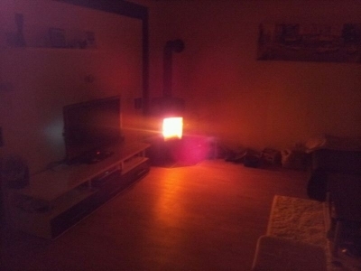 Feuerschein in Wohnung 