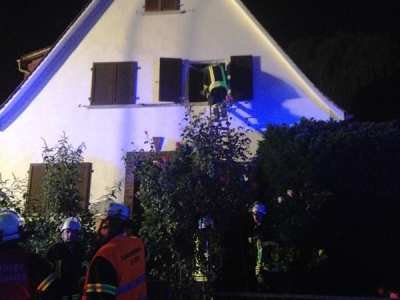 Personenrettung nach Sturz 