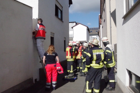 Menschenrettung nach Absturz
