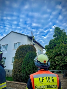 Sturmschaden an Dach