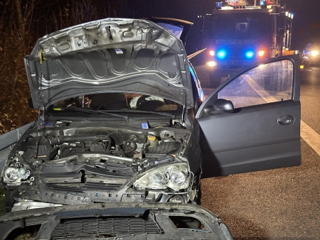 VU auf der B26 sorgt für Verwirrung