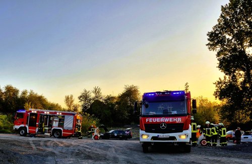 Gemeinsame Übung mit Roßdorf