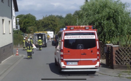 Gasleitung bei Bauarbeiten beschädigt