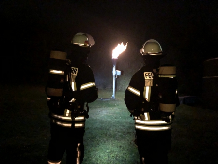 Feuermeldung Kläranlage