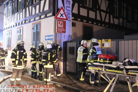 Großbrand in Reinheim